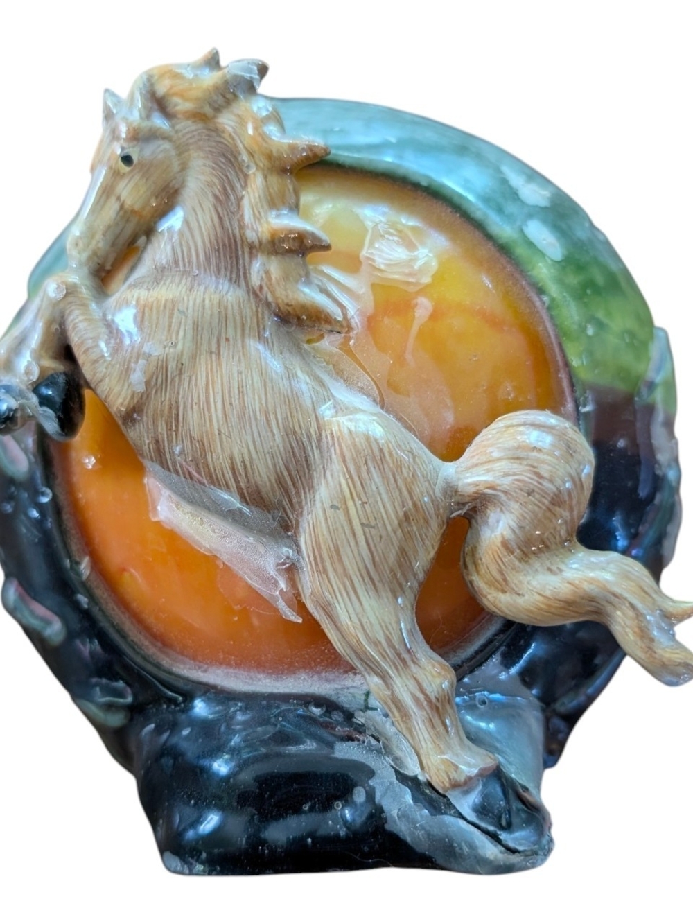 Decorative Wax Horse Candle